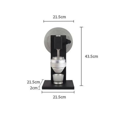 맞춤형 크기 83mm 피침형 Burr 커피 밀러 핸드 크랭크 커피 차 도구용 알루미늄 합금 몸