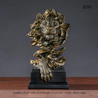 수공예로 만든 대나무와 樹脂의 걸작 가정 장식용 사고자 동상