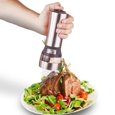 전자 스테인레스 스틸 소금과 고추 밀러