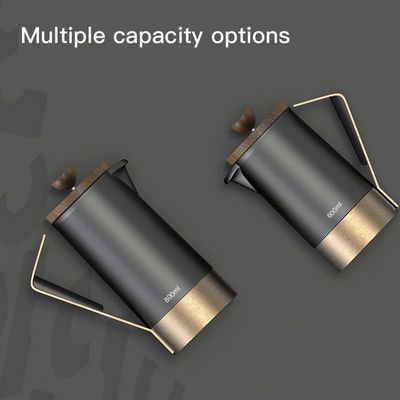 오리지널 디자인 DHPO 델럭스 세라믹 프랑스 프레스 350ml 스테인리스 스틸 커피 차 세트