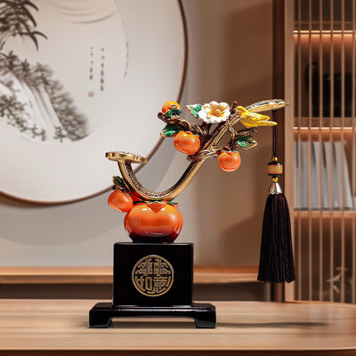 파시몬 나무 와인 랙 TV 콘솔 현대 거실용 다기능 가구