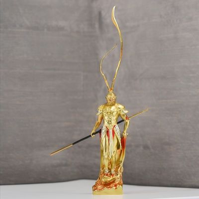 기념일 기념품 맞춤형 색상 3D 樹脂 조각품 수집품 금속 원숭이 왕