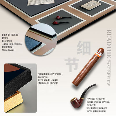 커피숍 및 레스토랑을 위한 스타일리시한 3차원 시뮬레이션 담배 그림