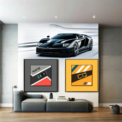 모던 스타일 포스트 모던 벽화 그림 캔버스 프린트 어린이 침실 창문 Stilllife