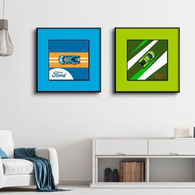 모던 스타일 포스트 모던 벽화 그림 캔버스 프린트 어린이 침실 창문 Stilllife