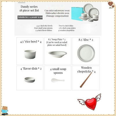 양 1 현대 가정용 노르딕 스타일 리리프 디자인 매트 글래싱 세라믹 테이블 웨어