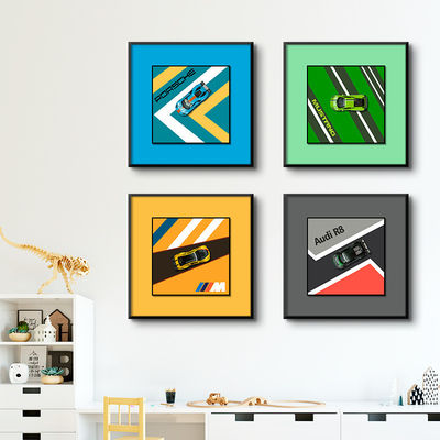 전기 스틸라이프 국경 간 전자 상거래 현대 크리에이티브 합금 자동차 서식화