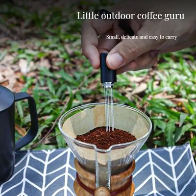 0.4mm 5 Needles Steel Coffee Stirrer for Home HIGHWIN 현대 가방 모양 에스프레소 차컵