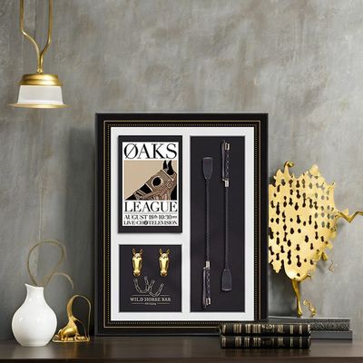 일 조각 패키지 유럽 승마 3D 벽화 거실 입구 장식