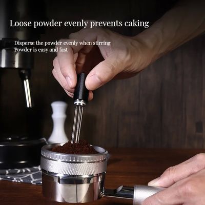 현대 미니 커피 변조기 스테인리스 스틸 및 플라스틱 커피 파우더 플리터