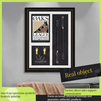 장식 코팅 빈티지 유럽 승마 3D 벽화 홈 호텔