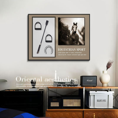 코팅 현대 디자인 유럽 승마 벽화 거실 및 입구