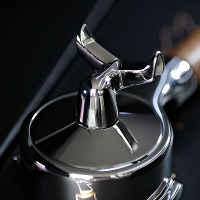 커피 차 도구 클래식 스타일 스테인리스 스틸 필터 변경 가능한 플라스틱 바닥