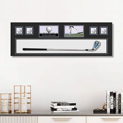 현대 디자인 크리스탈 글래스 골프 페인팅 입구 복도 클럽 건물 블록