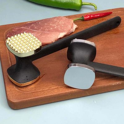 맞춤식 로고 받아 들여진 주방 필수 고기 부드럽게 만드는 망치 스테이크 애호가