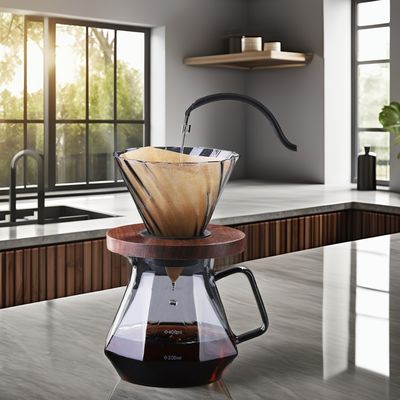 고보로실리케이트 유리 에스프레소 필터 냄비 가정 생활에 가장 좋은 선택