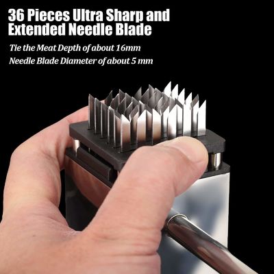 36-날개 육류 부드러운 스테이크 가축 칠면조 부드러운 스테이크를위한 스테인리스 스틸 망치