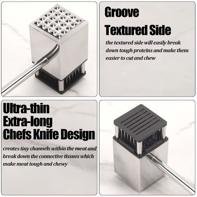 36 블레이드 스테인리스 스틸 육류 부드러운 BBQ 스테이크 및 칠면조 전문 등급