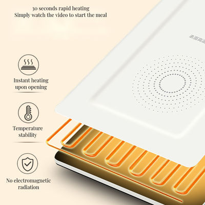10개의 기어와 스마트 온도 조절을 갖춘 빠르게 가열되는 접이식 전기 온도 트레이