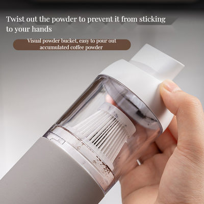 바리스타용 지속 가능한 데스크톱 클리너 컴팩트 무선 충전 커피 파우더 진공