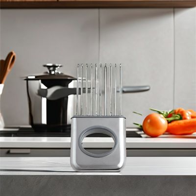 식품 등급 다기능 썰기 스테인리스 스틸 양파 토마토와 감자 썰기