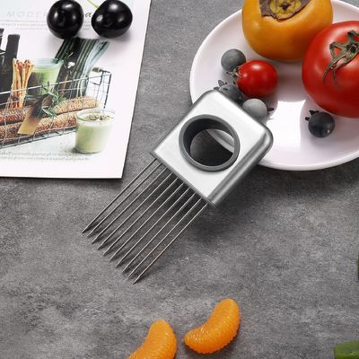 양파, 토마토, 감자, 고기 부드럽게 만드는 데 필요한 휴대용 금속 및 플라스틱 과일 쪼개기