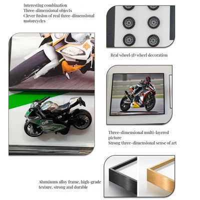 현대 디자인 3차원 실제 물체 어린이 침실 장식 그림