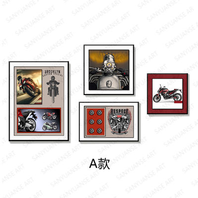 현대 디자인 3차원 실제 물체 어린이 침실 장식 그림