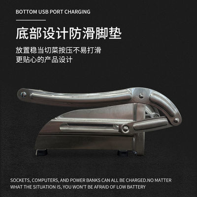 가정 주방 필수 스테인리스 스틸 프렌치 프라이 커터 완벽한 오징어 프라이