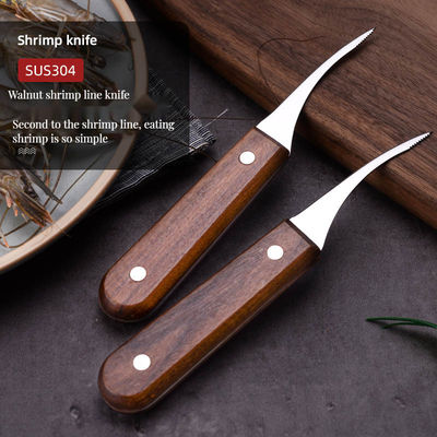 채소 쪼개기 스테인리스 스틸 새우 칼 껍질 벗기기