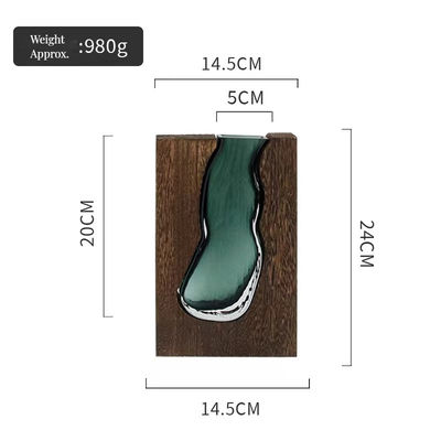 현대적인 디자인 스타일과 맞춤형 색상을 가진 맞춤형 높은 실린더 유리 잔