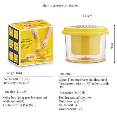 스테인레스 스틸 옥수수 스트립퍼 베이비 푸드 밀러 셰일러 채소 래버 수동 과일 셰이퍼