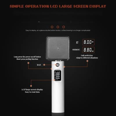 둥근 LCD 디스플레이 재충전 가능한 스마트 영양 및 구운 음식을위한 부엌 스푼 스케일