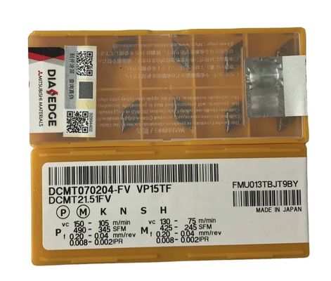 둥근 SNMG190616RP-MC6015 둥근 공작품의 고정도 회전용 탄화물 삽입