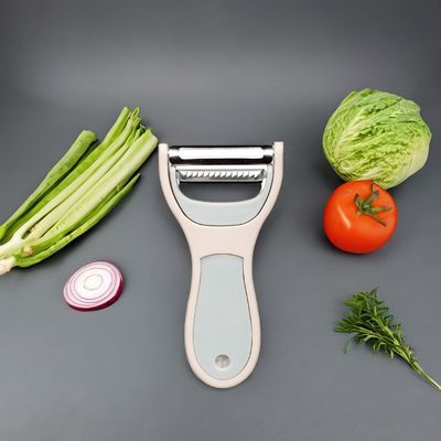2에서 1 금속 껍질 벗기기 및 안티 슬리드 손잡이와 함께 Grater 힘없는 부엌 준비