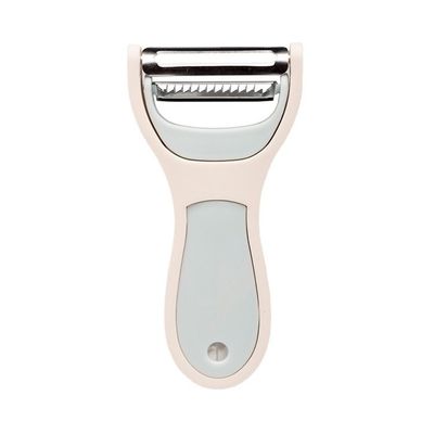 날카로운 스테인레스 스틸 블레이드 듀얼 기능 수동 미니 금속 과일 채소 껍질