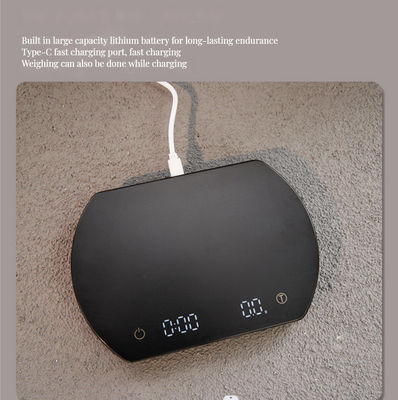 커피 차 도구 종류 다른 USB 재충전 3kg/0.1g 실리콘 패드와 가정용 규모