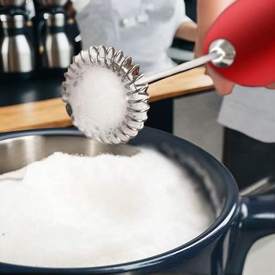 2023 배터리 가동 스테인리스 스틸 휘스크 전기 커피 스머 우유 스머링