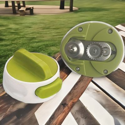 내구성 스테인레스 스틸 수동 캔 오픈어 사이드 컷 다기능 부엌 병 오픈어 도구 철자 사용자 정의 로고 박스 포장