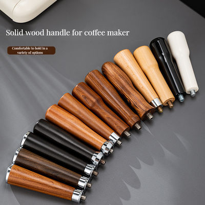 유니버설 교체 바닥 없는 산 가지와 함께 단단한 나무 손잡이 커피 차 도구