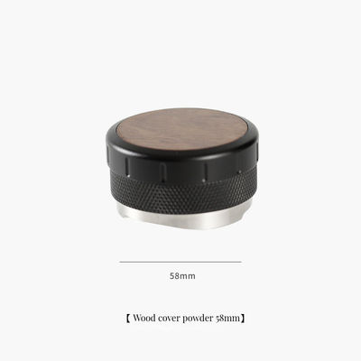 NO 2024 휴대용 에스프레소 커피 높이 조절 할 수 있는 호두 나무 스테인리스 스틸 기반 51MM 53MM 알루미늄 바리스타 도구