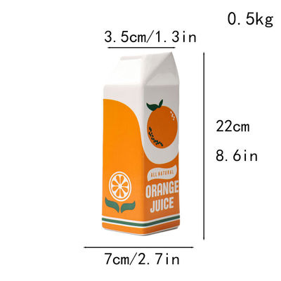 맞춤형 색상 안티크 오렌지 세라믹 과일 잔
