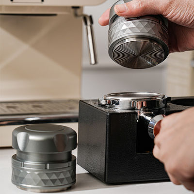 스테인리스 스틸 2인1 커피 배급기 바리스타 필요에 맞게 조정 가능한 51mm 53mm 58mm