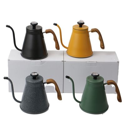 현대적인 디자인 스테인리스 스틸 거위 손 투어 캠핑 및 양조용 커피 냄비