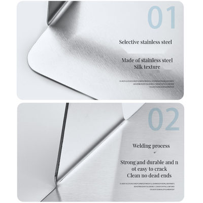 비 스틱 표면 버거 프레스 스퀘어 스테인리스 스틸 그릴 도구