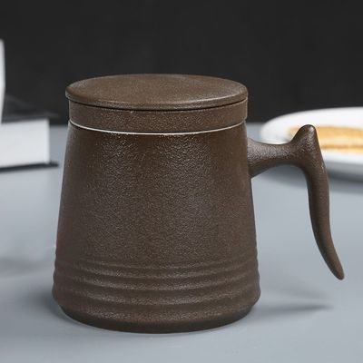 클래식 하얀 포르셀린 디자인 900cc 세라믹 차 냄비와 커피 컵 세트 250ml