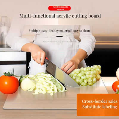 내구성 직사각형 맞춤형 BAMBOO 절단 보드 입술 식기 세이프 박스 포장