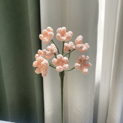 신선한 단종 솔리다고 핑크 로즈 꽃다발