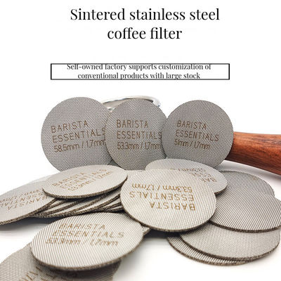 커피 차 도구 58mm 크기 스테인리스 스틸 팩 스크린 필터 정밀 추출