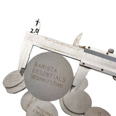 기관용 B235B 솔루션 58mm 차 도구용 스테인레스 스틸 커피 필터 가스켓